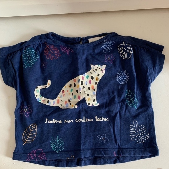 Zara| Short Sleeve Shirt/Top- Size 18-24 months - Picture 1 of 4